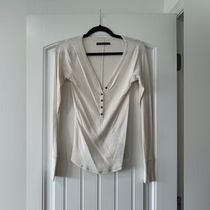 ABERCROMBIE & FITCH LONG SLEEVE HENLEY